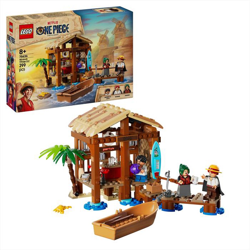 Immagine del prodotto LEGO - ONE PIECE La capanna del Villaggio Foosha - 75636