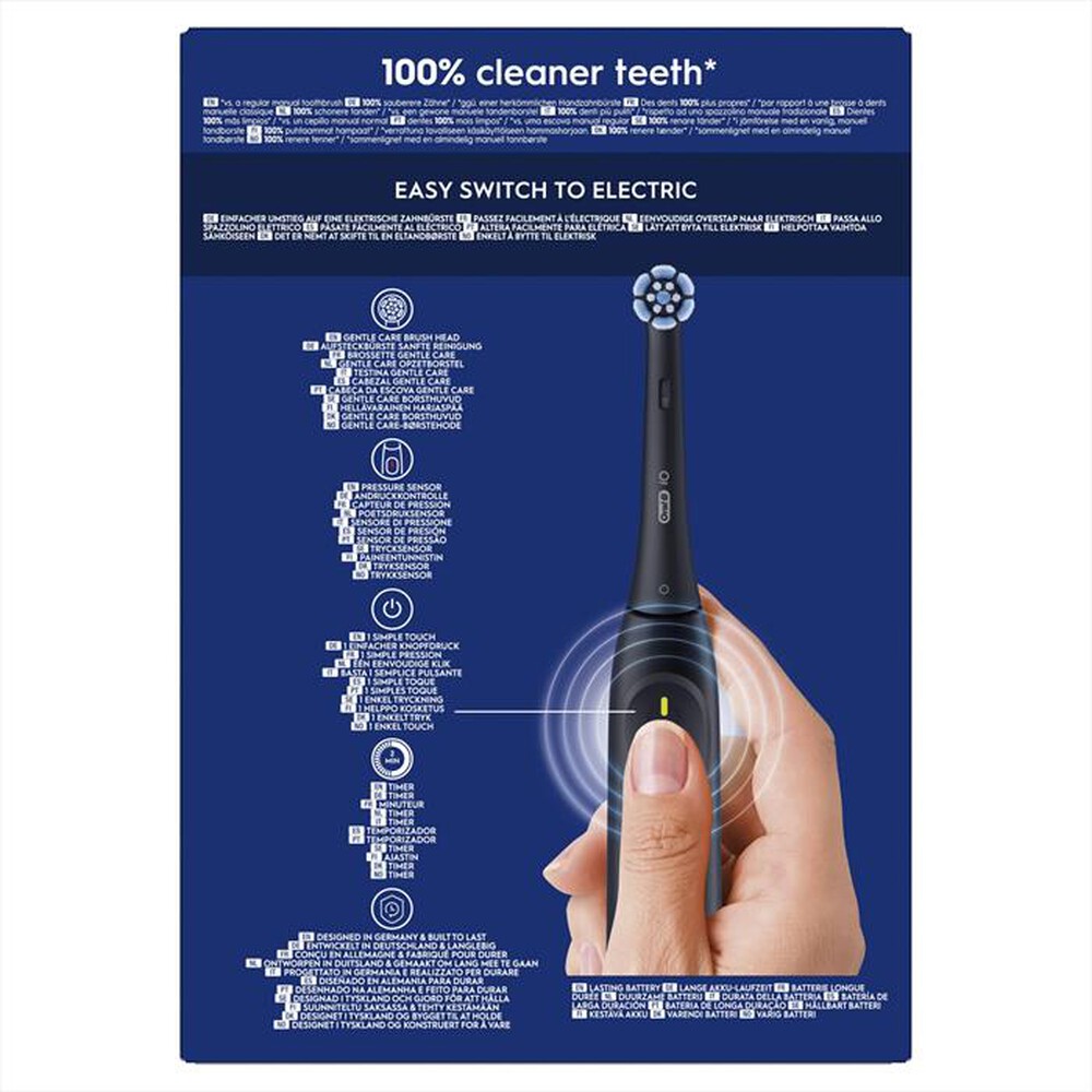 Immagine del prodotto ORAL-B - Spazzolino elettrico IO2-BLACK