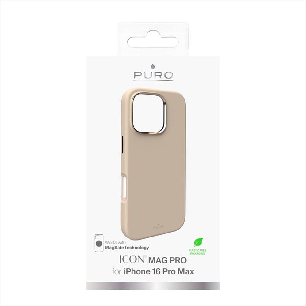 Immagine del prodotto PURO - Cover Icon Mag Pro per iPhone 1PUIPC16P67ICONMPBEG-Beige