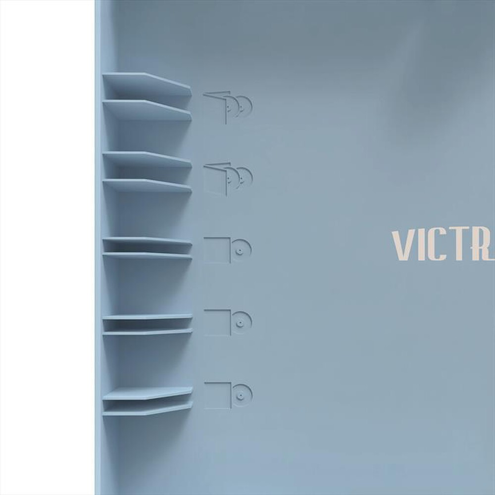 "VICTROLA - Piatto giradischi JOURNEY-AZZURRO"
