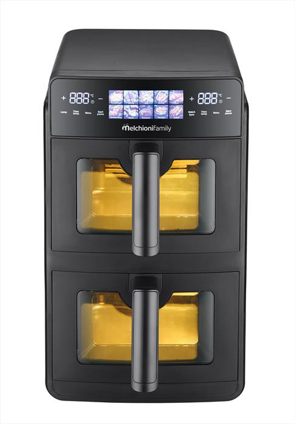 Immagine del prodotto MELCHIONI FAMILY - Friggitrice ad Aria 10L 2600W GIULIA-Nero / Pastica