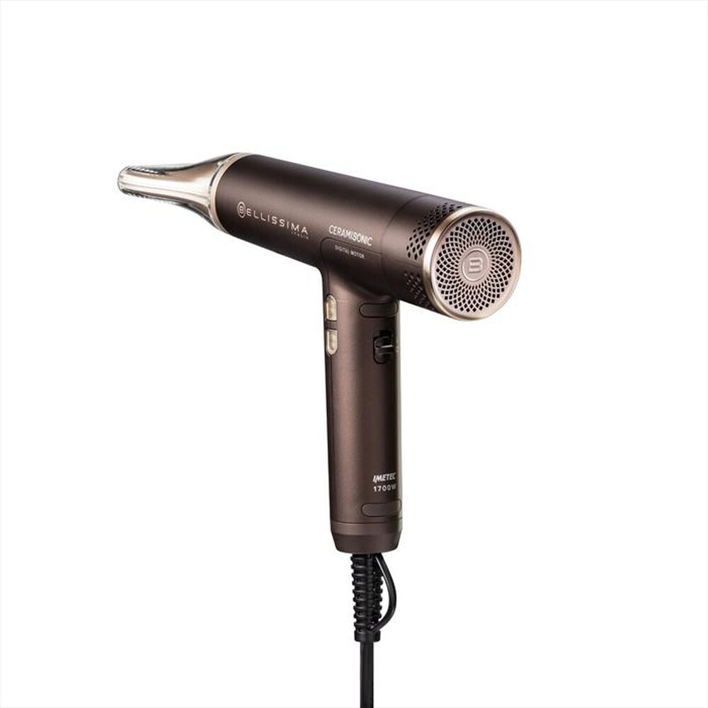 Immagine del prodotto BELLISSIMA IMETEC - ASCIUGACAPELLI DIGITALE CERAMISONIC-Deep brown, Rose nude
