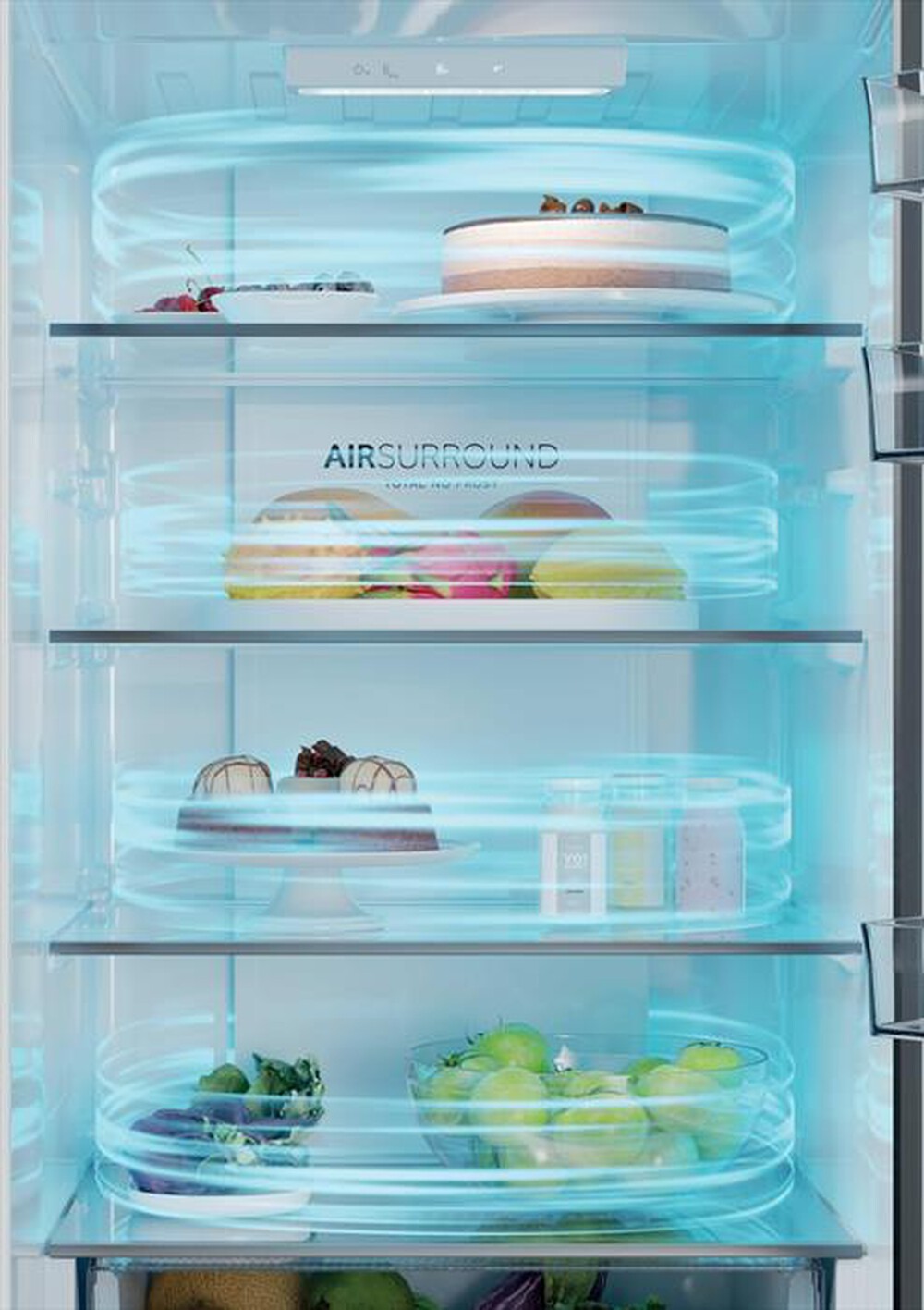 Immagine del prodotto HAIER - Frigorifero combinato HDPR1620ANPK Classe A 409lt-Acciaio inox