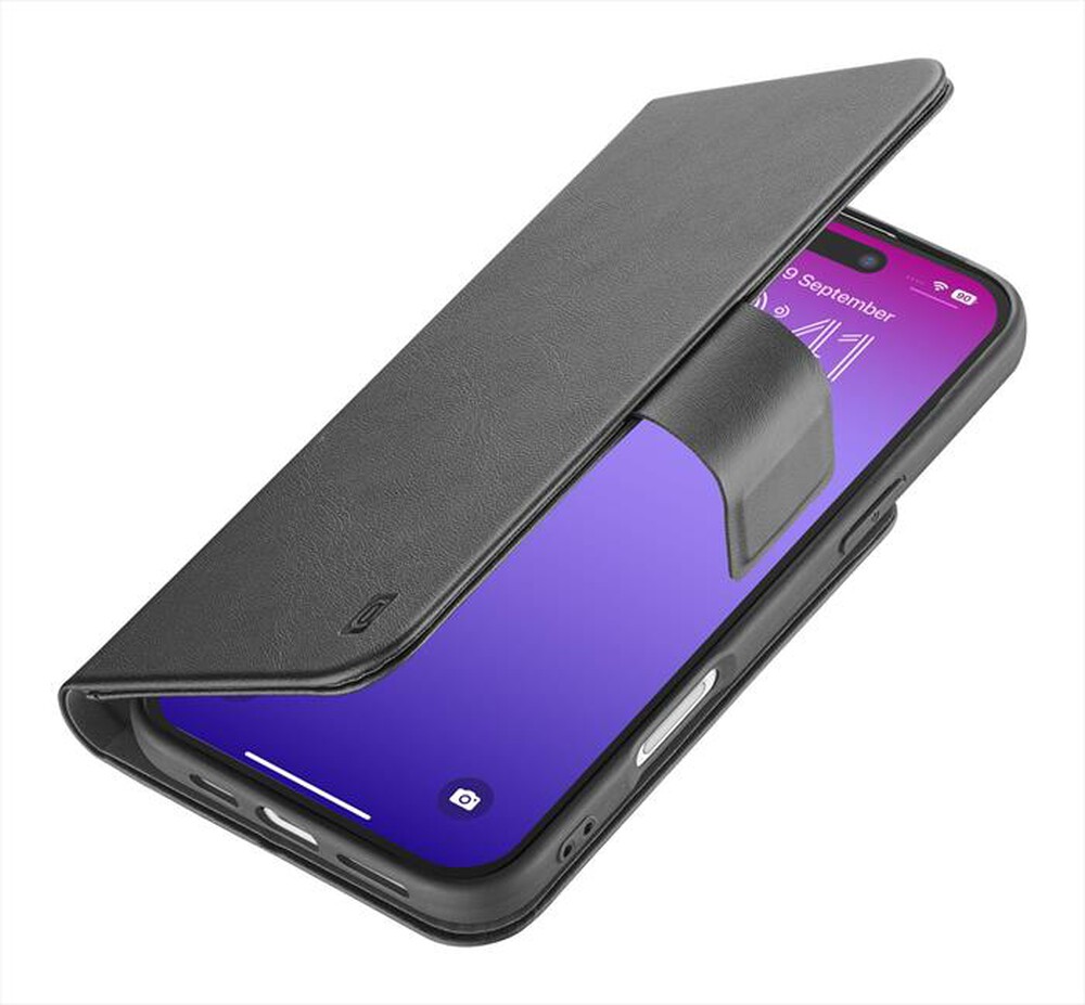 Immagine del prodotto CELLULARLINE - Custodia a libro BOOK AGENDA per IPHONE 17 PRO MAX-Nero