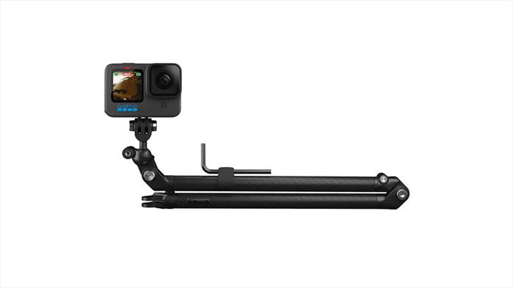 "GoPro - Supporto per fotocamera BOOM + ADHESIVE MOUNTS-Nero"
