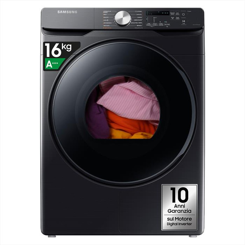 Immagine del prodotto SAMSUNG - Asciugatrice DV16T8520BV/ET 16Kg Classe C-Shiny Black