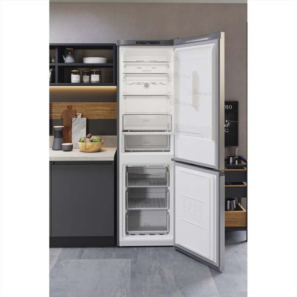 "HOTPOINT ARISTON - Frigorifero combinato HAFC9 TA33SX O3 Classe D"