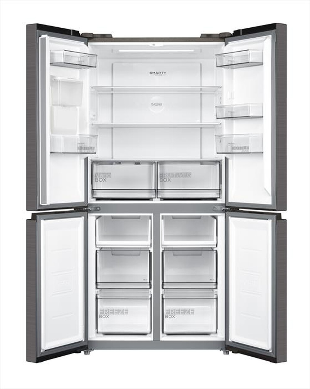 Immagine del prodotto MIDEA - Frigorifero 4 porte MDRM632FGD46W Classe D 470lt-Inox