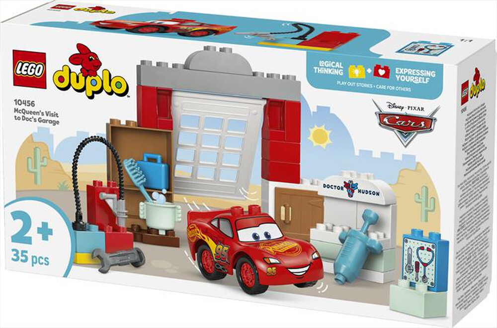 Immagine del prodotto LEGO - DUPLO Visita di McQueen all&rsquo;officina di Doc 10456