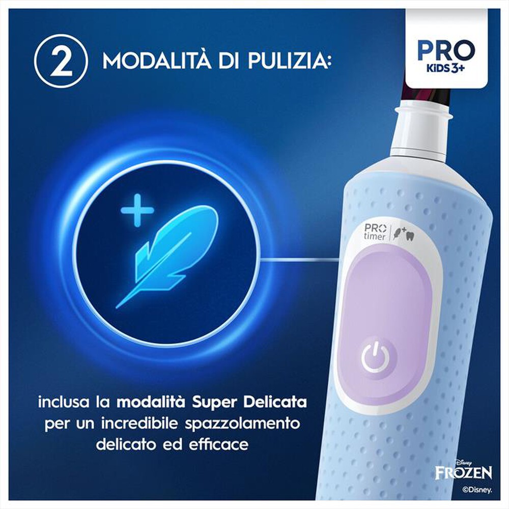 "ORAL-B - Spazzolino elettrico PRO KIDS-Azzurro"