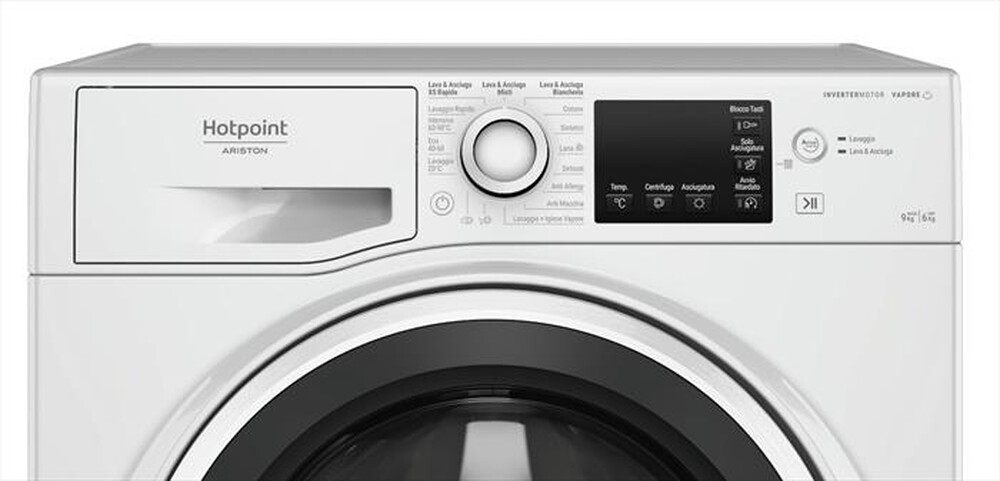 "HOTPOINT ARISTON - Lavasciuga NDBR 984469 WA IT 9/6 Kg Classe A/B"