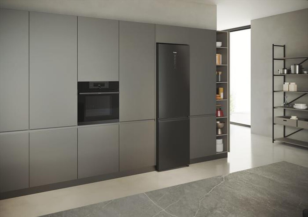 "HAIER - Frigorifero combinato HDW5620CNPD Classe C 377 lt-Argento"