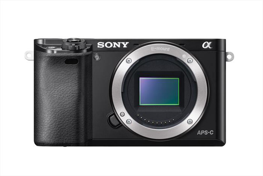 "SONY - Alpha ILCE6000LB-black"