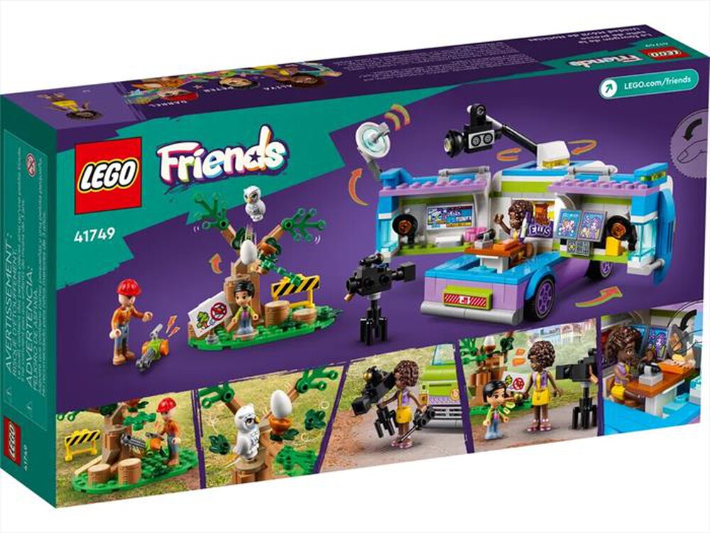 "LEGO - FRIENDS Furgone della troupe televisiva - 41749"