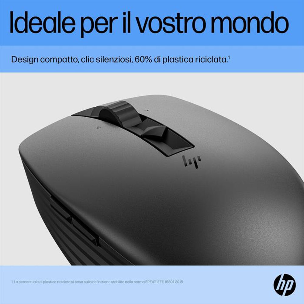 Immagine del prodotto HP - MOUSE RICARICABILE SILENT 710-Nero