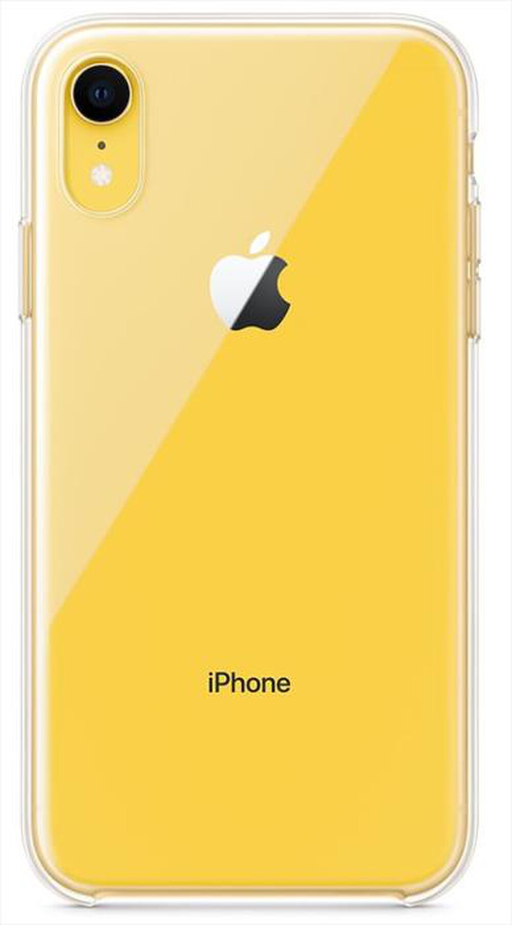 "APPLE - Custodia trasparente per iPhone XR-Trasparente"