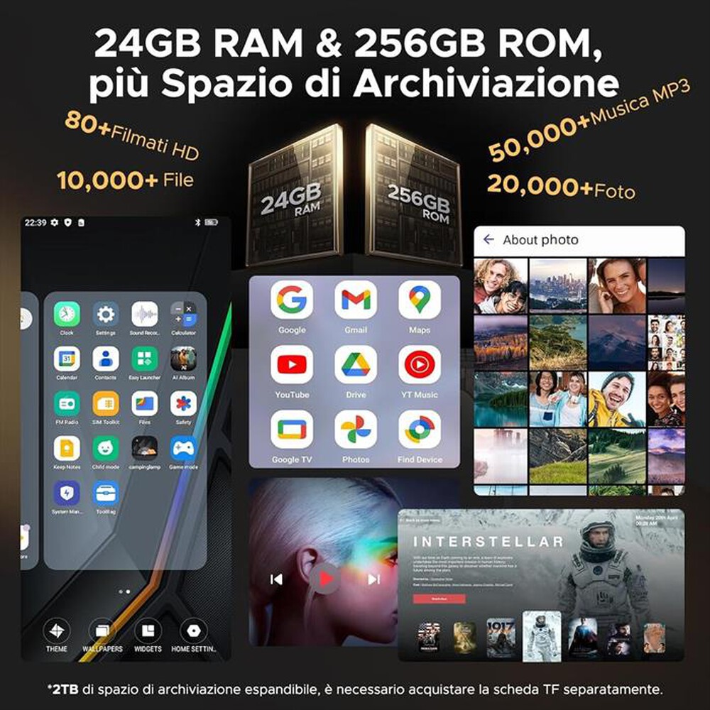 Immagine del prodotto DOOGEE - Smartphone V MAX S-grey