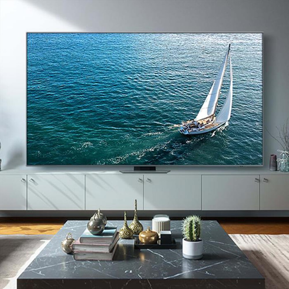 "SAMSUNG - Smart TV 98\" UHD 4K Q-LED QE98Q80CATXZT-CARBON SILVER"