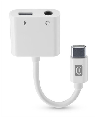 CELLULARLINE - Adattatore splitter SOUNDCHARGE35W-Bianco