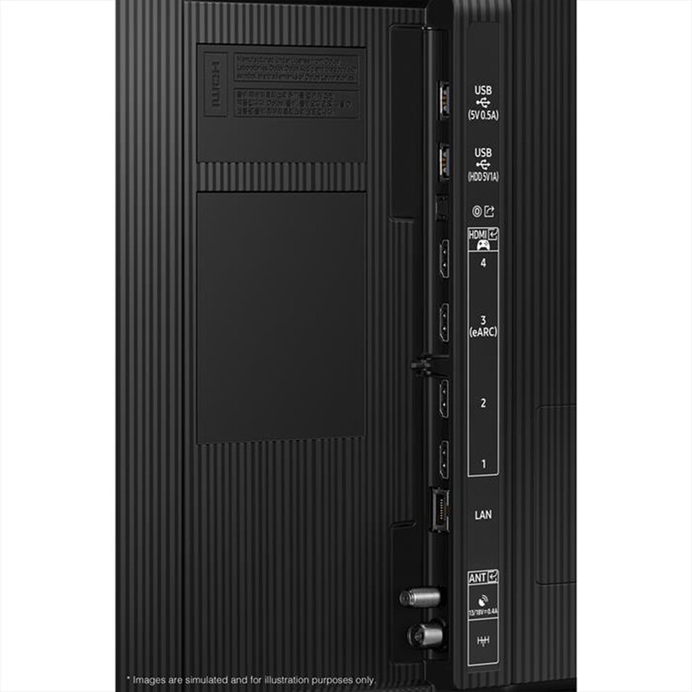 Immagine del prodotto SAMSUNG - Smart TV MINI LED UHD 4K 100" QE100QN80FUXZT-Carbon Silver