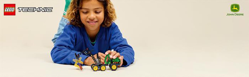 Immagine del prodotto LEGO - TECHNIC Mietitrebbia gommato John Deere - 42218-Multicolore