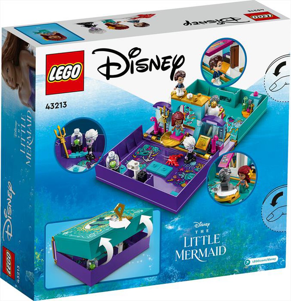 Immagine del prodotto LEGO - DISNEY Libro delle fiabe della Sirenetta - 43213