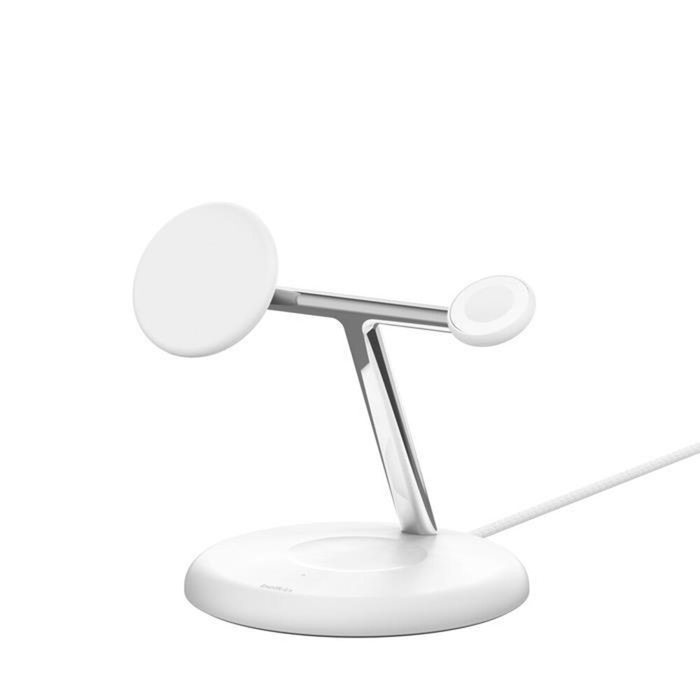 "BELKIN - SUPPORTO DI RICARICA WL 3IN1 Q12 (15W)-Bianco"