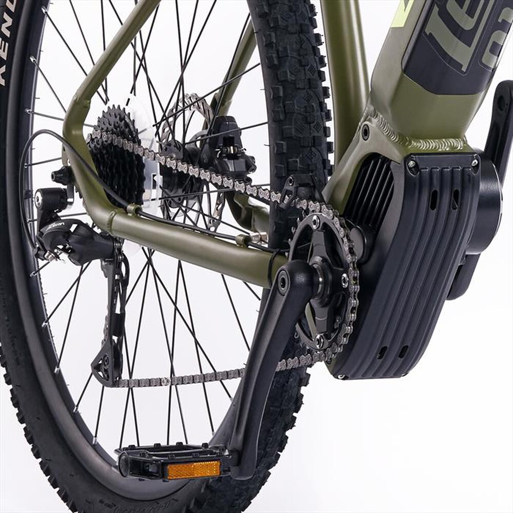 "LEGNANO - E-BIKE FUOCO MARINE TAGLIA 45-Verde"
