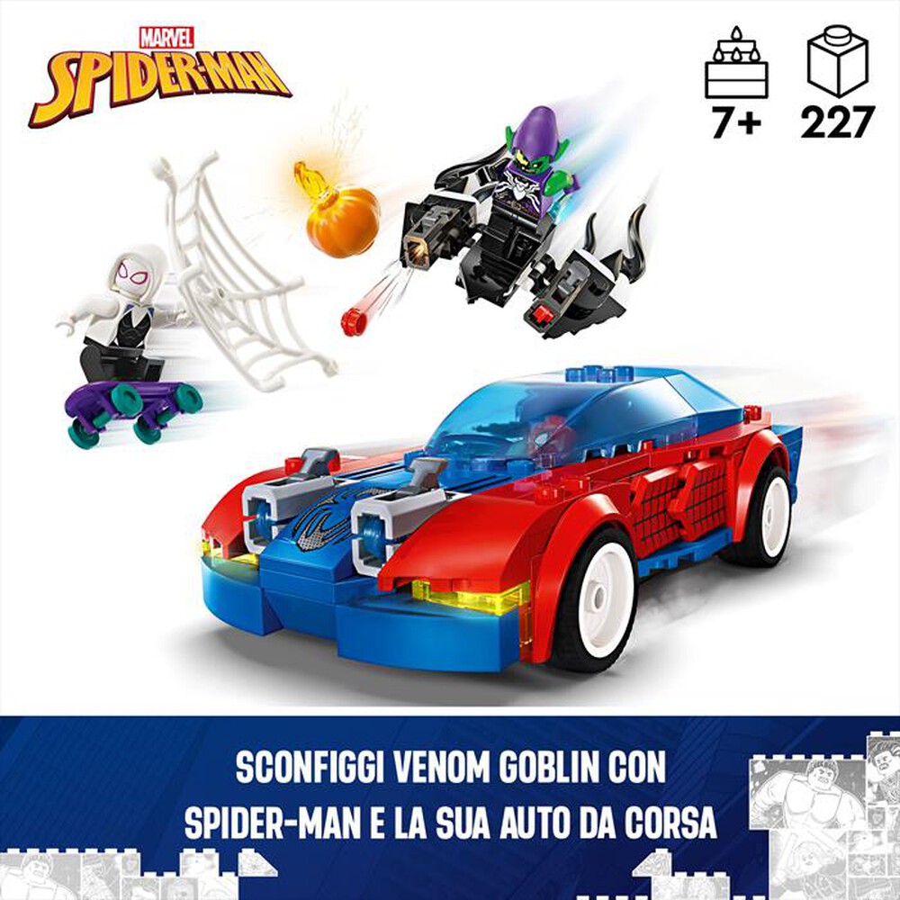 Immagine del prodotto LEGO - SUPER HEROES Auto Spider-Man e Venom Goblin 76279