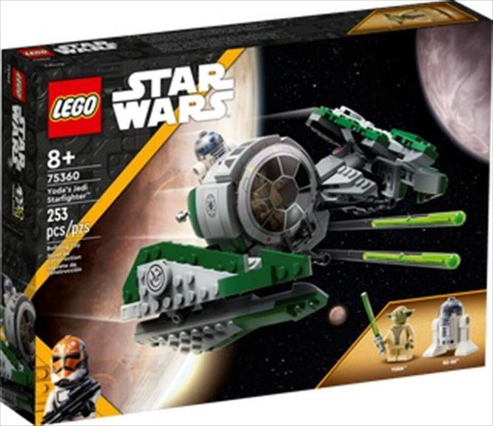 "LEGO - STAR WARS Jedi Starfighter di Yoda - 75360-Multicolore"