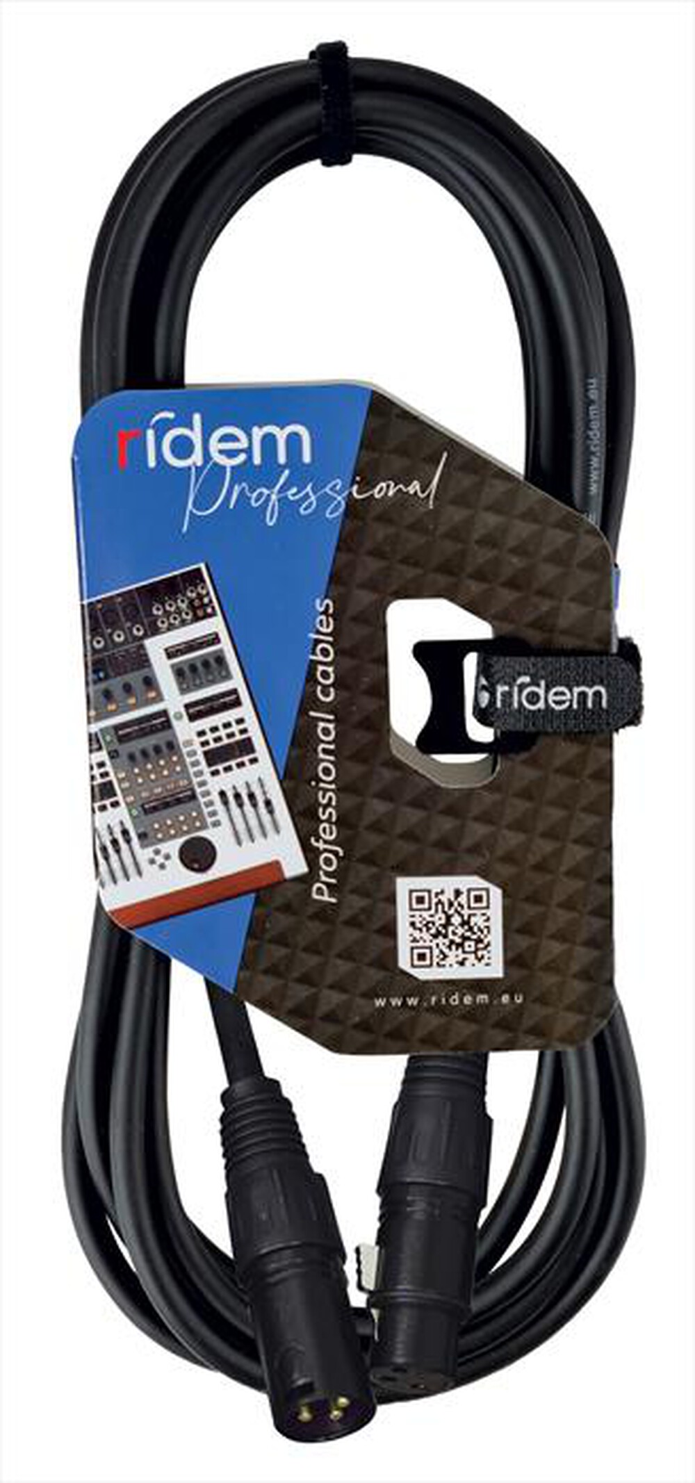 "RIDEM - Cavo professionale RDM C13-Nero"
