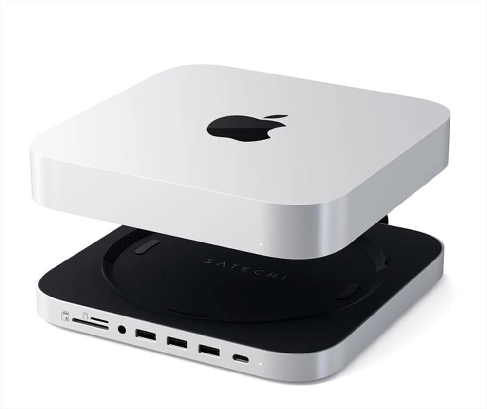 Immagine del prodotto SATECHI - STAND HUB PER MAC MINI SSD-bianco
