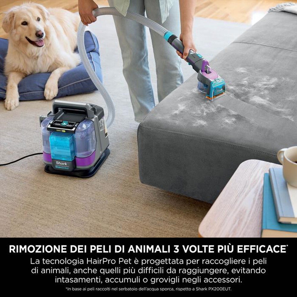 Immagine del prodotto SHARK - SMACCHIATORE PORTATILE STAINSTRIKER HAIRPRO PET-Grigio
