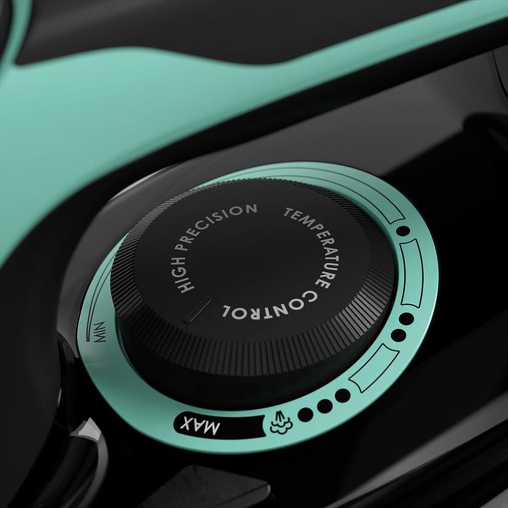 Immagine del prodotto IMETEC - FERRO DA STIRO A VAPORE IMETEC ONDA F1-Nero, Turchese