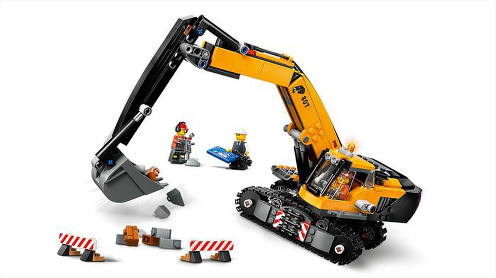 Immagine del prodotto LEGO - CITY BIG VEHICLES Escavatore cantiere giallo 60420