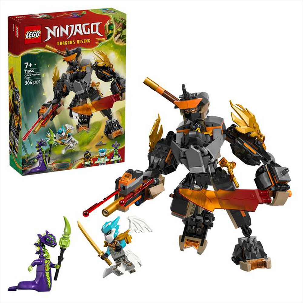 Immagine del prodotto LEGO - NINJAGO Mech missione di Cole e drago Zane - 71854