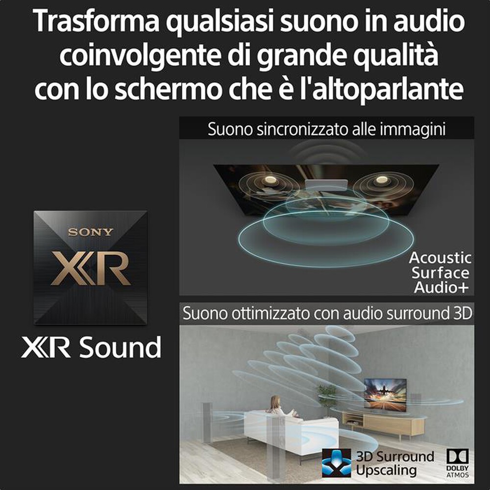 "SONY - Smart TV OLED 65\" 4K XR65A95KAEP"
