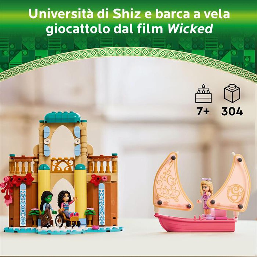 "LEGO - WICKED Glinda, Elphaba e Nessarose all’Unive-75681"