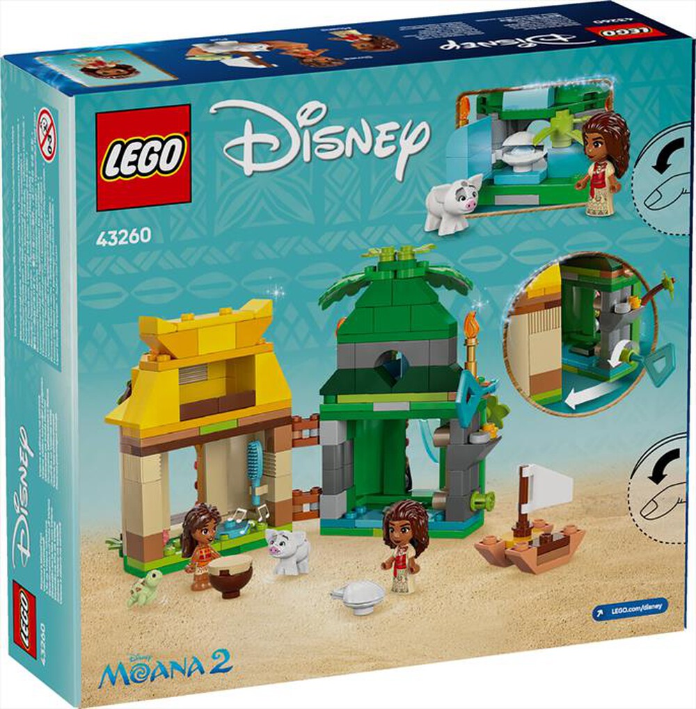 Immagine del prodotto LEGO - DISNEY Divertimento sull&rsquo;isola di Vaiana 43260