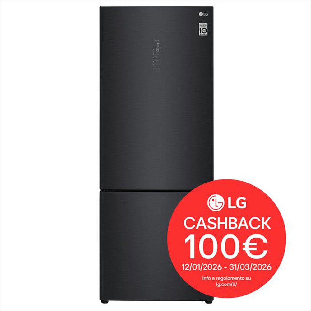 Immagine del prodotto LG - Frigorifero combinato GBB569MCAMN.AMCQEUT Classe E-Nero