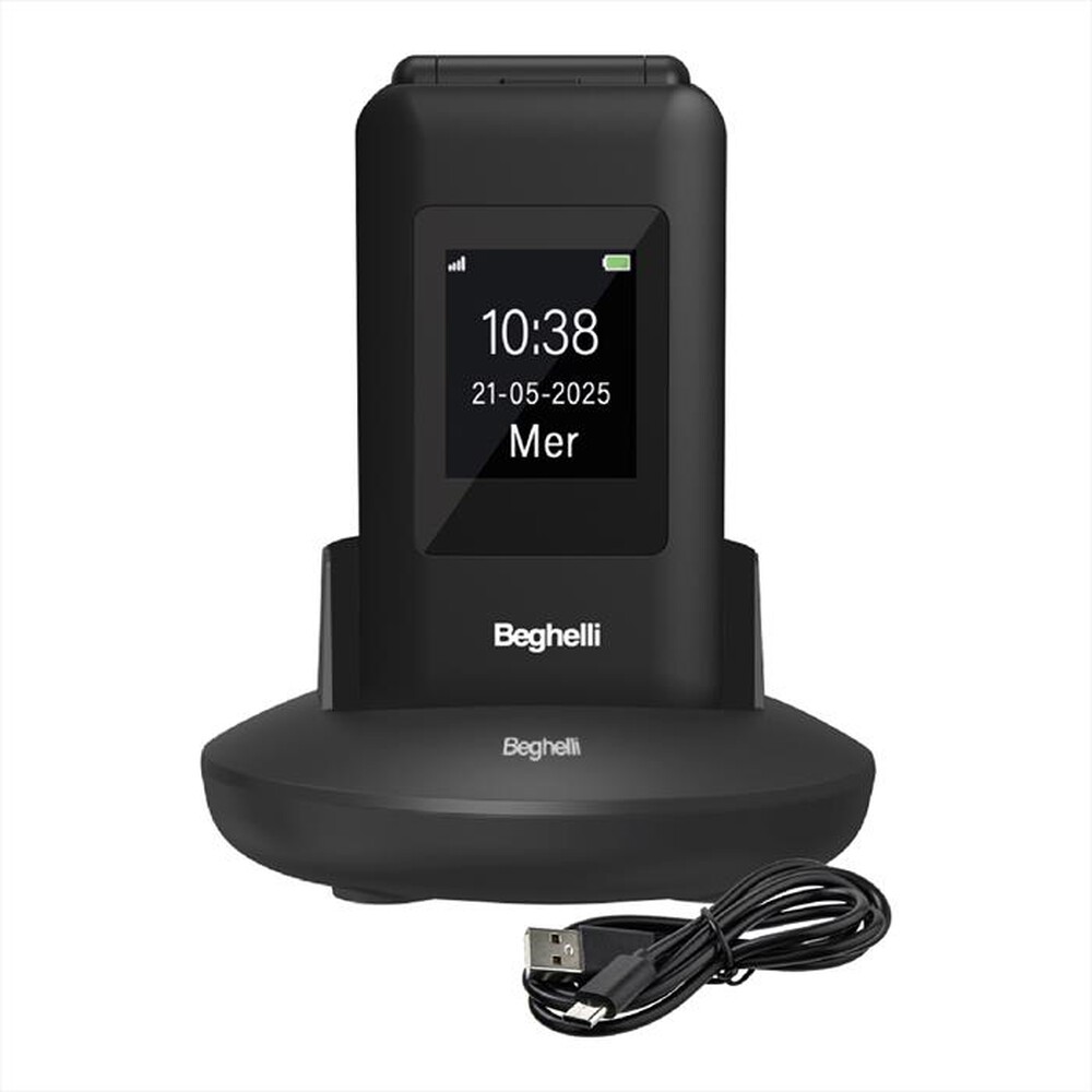 Immagine del prodotto BEGHELLI - Salvalavita Phone SLV41 4G Doppio Schermo 9141-grigio