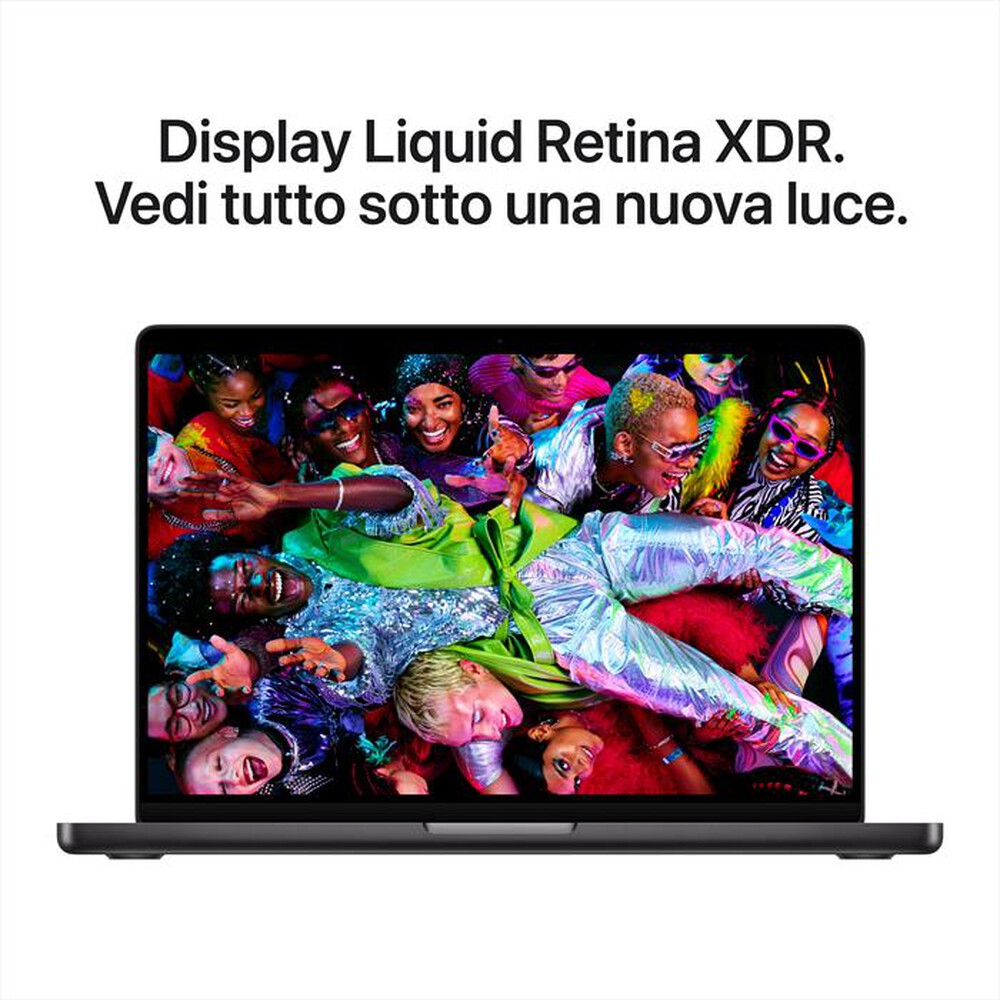 Immagine del prodotto APPLE - MacBook Pro 14" M5 Core 10 CPU 10 GPU 16GB 512GB-Nero Siderale