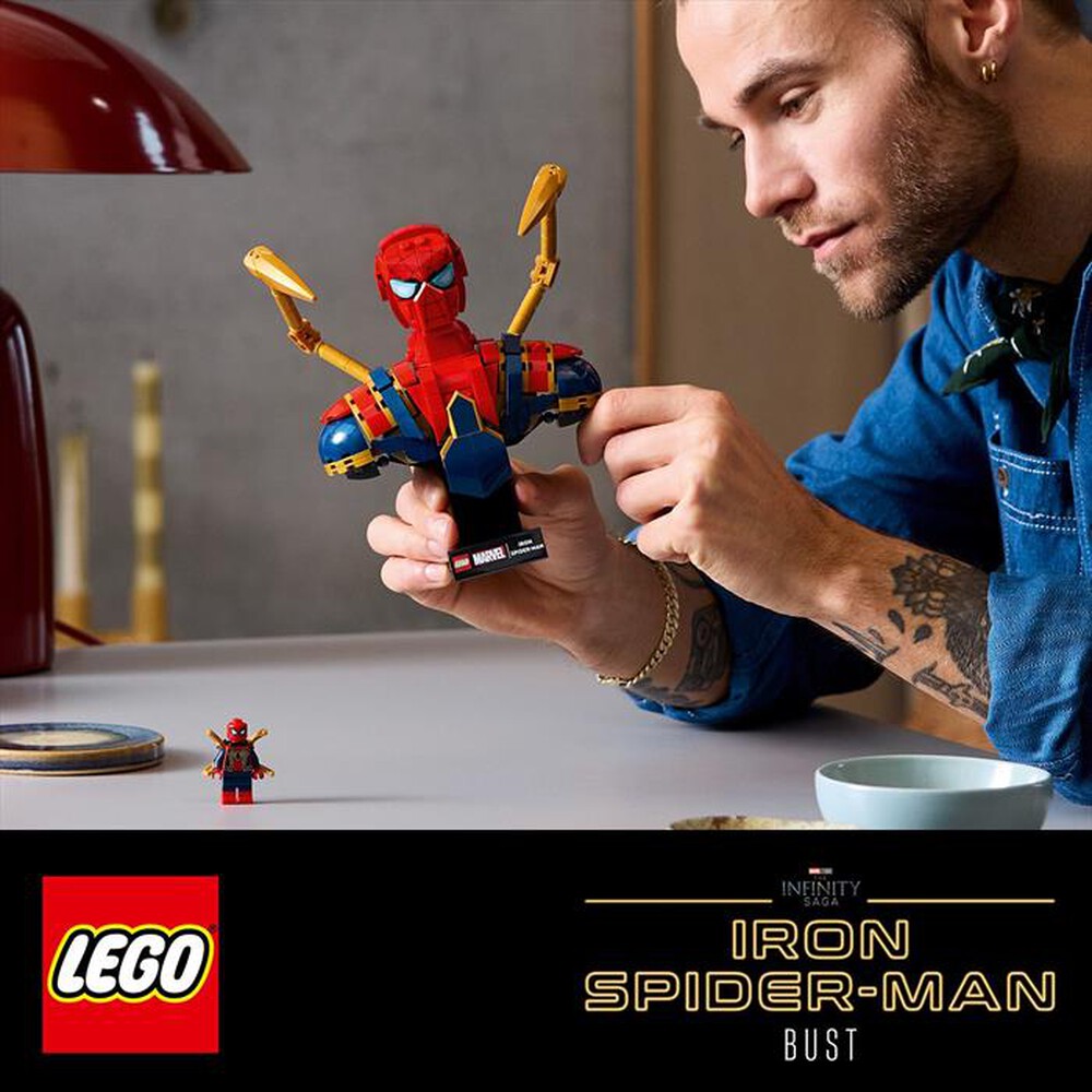 Immagine del prodotto LEGO - SUPER HEROES MARVEL Busto di Iron Spider-Man 76326