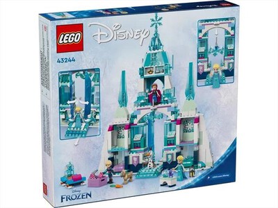 LEGO - IL PALAZZO DI GHIAGGIO SI ELSA - 43244-Multicolore