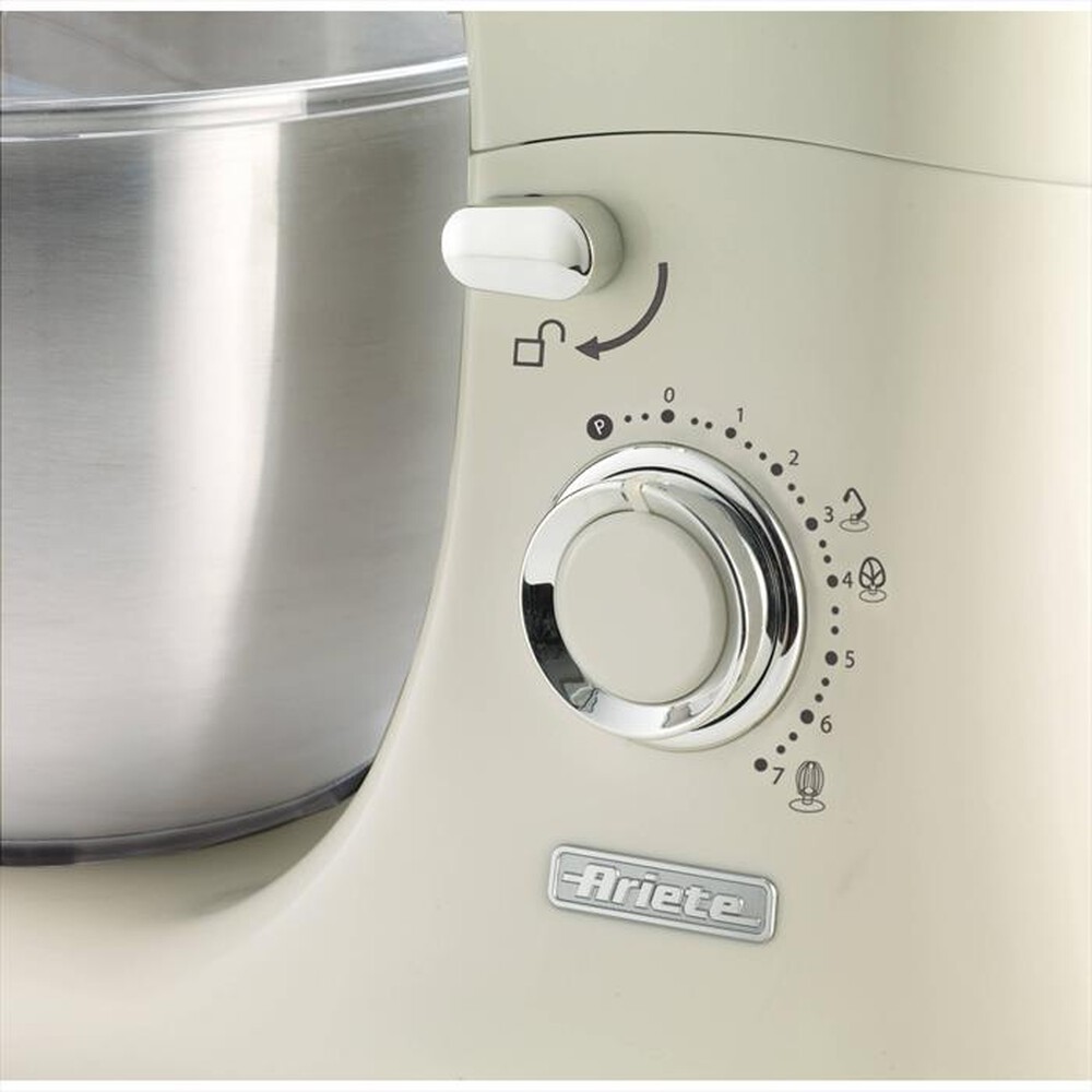 "ARIETE - 1588 Vintage Impastatrice Planetaria 5,5L-beige"