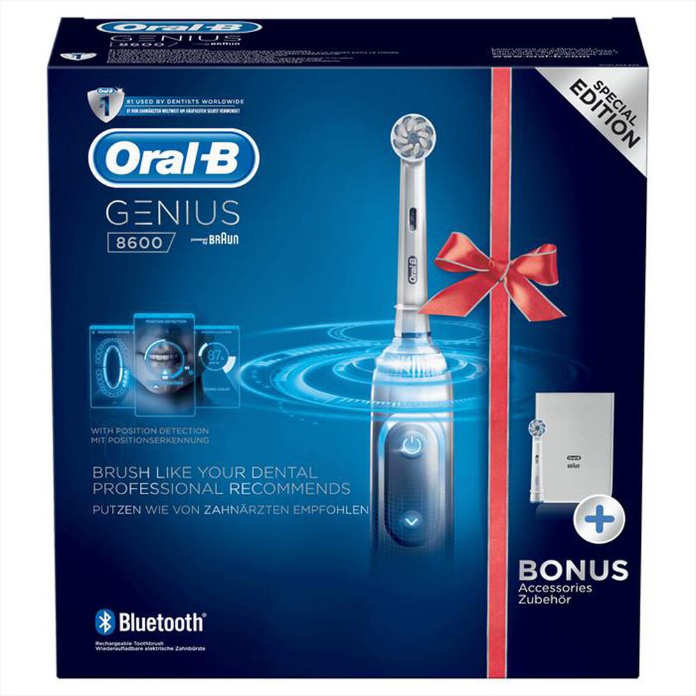 Immagine del prodotto ORAL-B - Spazzolino elettrico Genius 8600-Argento