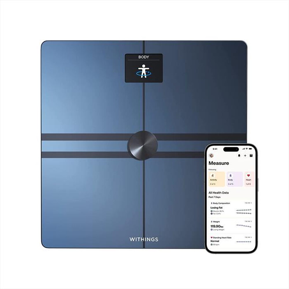 "WITHINGS - Pesa persone smart  BODY COMP-BLACK"