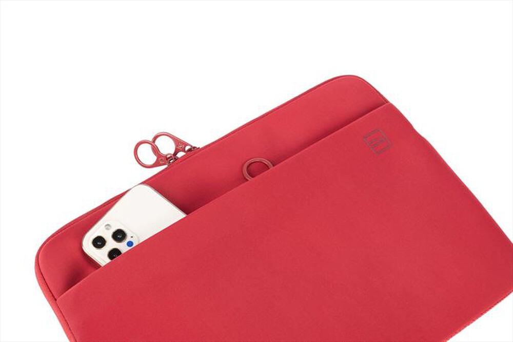 "TUCANO - Custodia TOP 13\" MacBook Air/Pro 13\" e Laptop 12\"-Rosso"