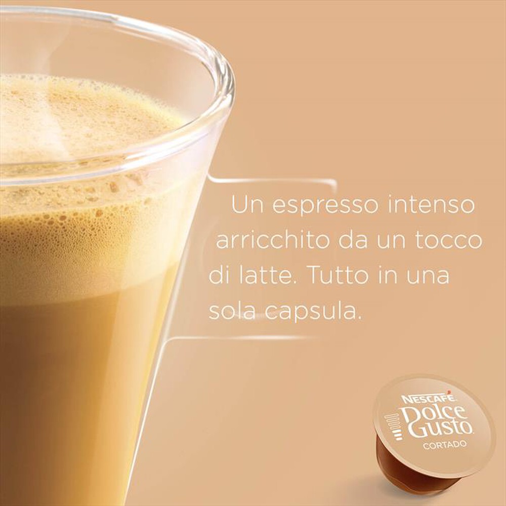 "NESCAFE' DOLCE GUSTO - Cortado Espresso Macchiato Magnum"