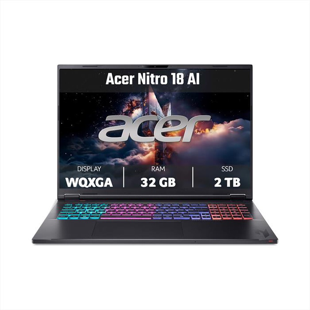 Immagine del prodotto ACER - Notebook gaming NITRO 18 AI AN18-61-R86B 16"-Nero